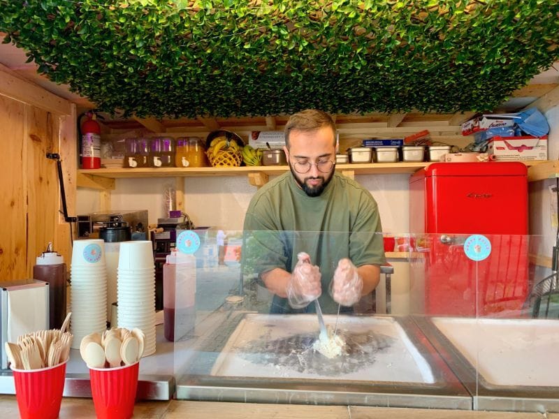 Roll your way to happiness at Happy Rolls Ice Cream