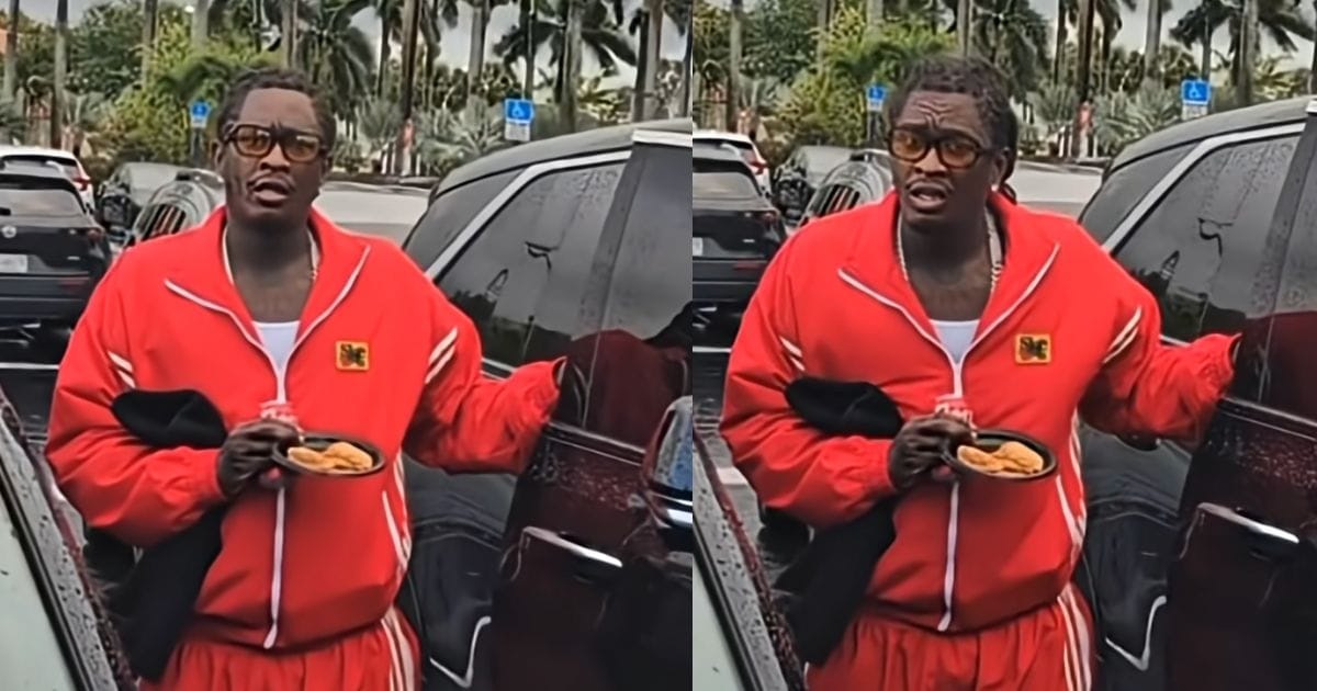 VIDEO: Young Thug Appears SHOCKED as He Hears News of Offset Shooting