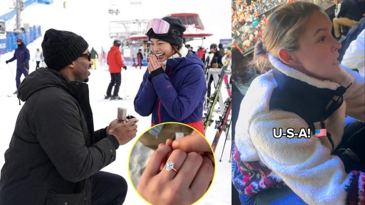 NFL WAGs Celebrating Winter Olympics, Myles Garrett's Fake Engagement News