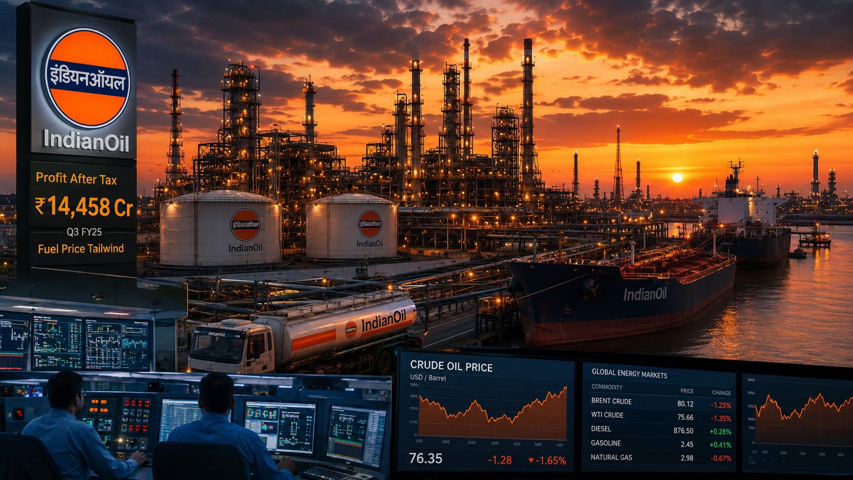Adani’s Legal Break, IOC’s Fuel Payday, Zee’s Loss Shock!
