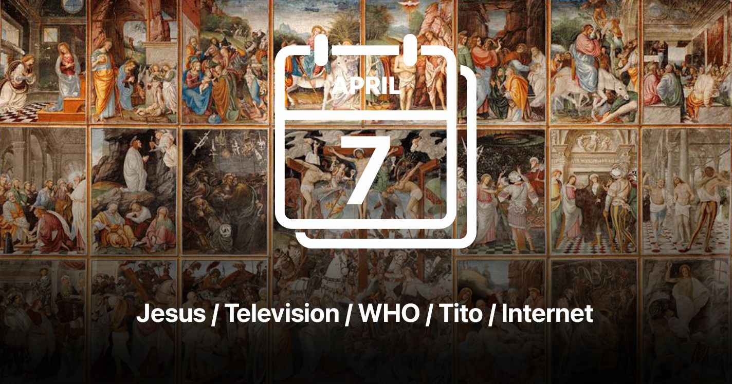 Jesus / Television / WHO / Tito / Internet