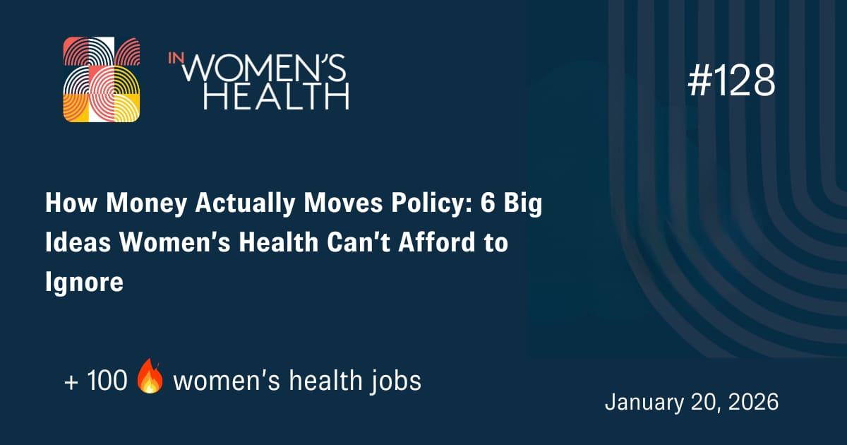 🔥 Jobs in Women's Health January 20, 2026