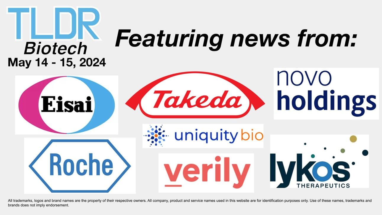 Biotech & Pharma Updates | May 14 - 15, 2024