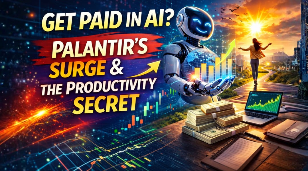 Get Paid in AI? Palantir’s Surge & The Productivity Secret