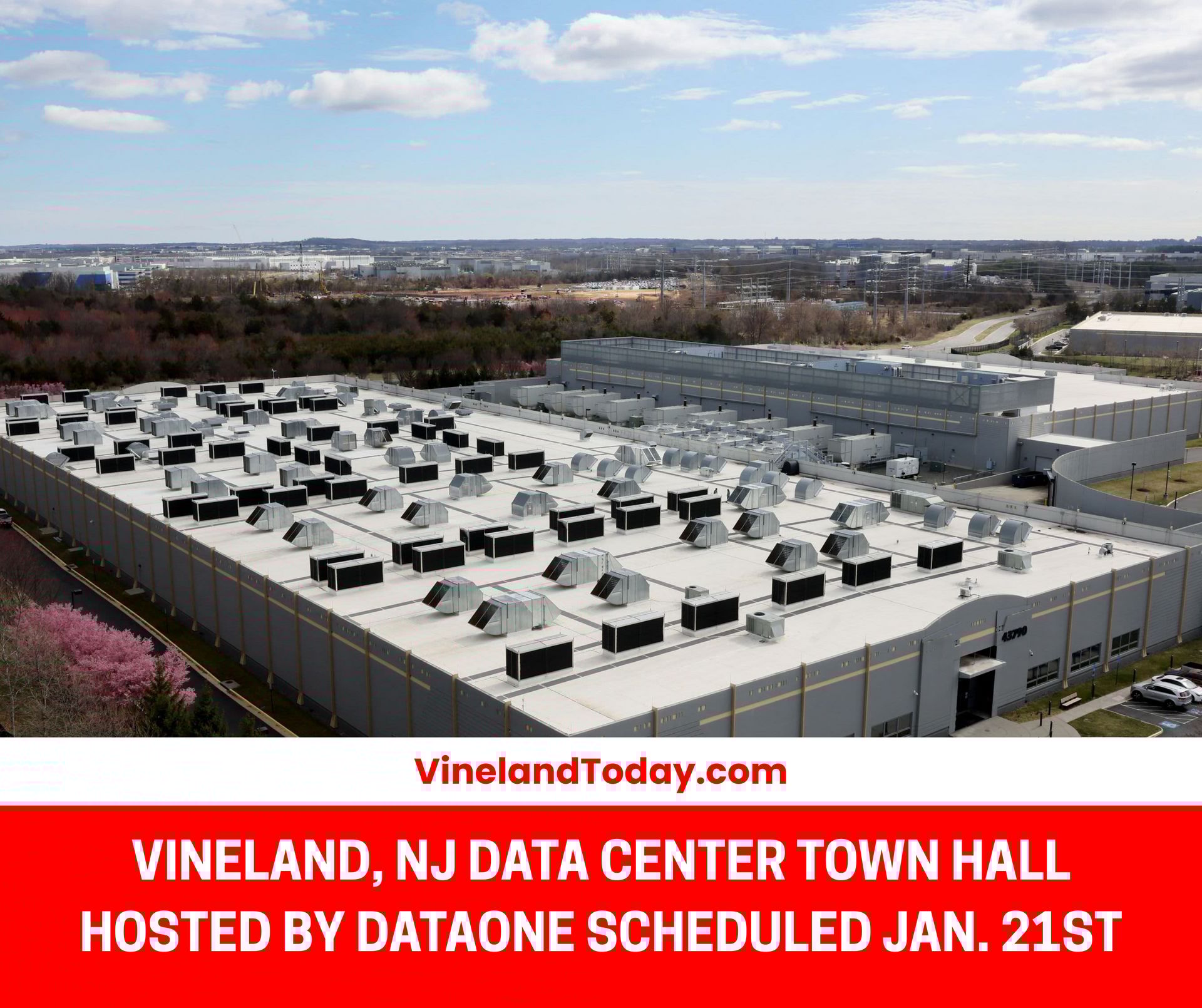 Vineland, NJ Data Center Project to Hold Community Town Hall