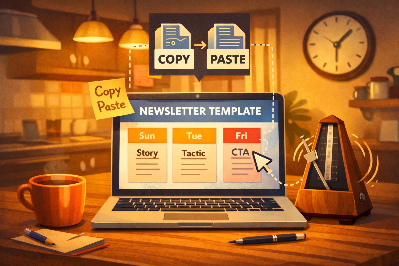 Steal my ‘Sun/Tue/Fri’ structure (and stop overthinking)