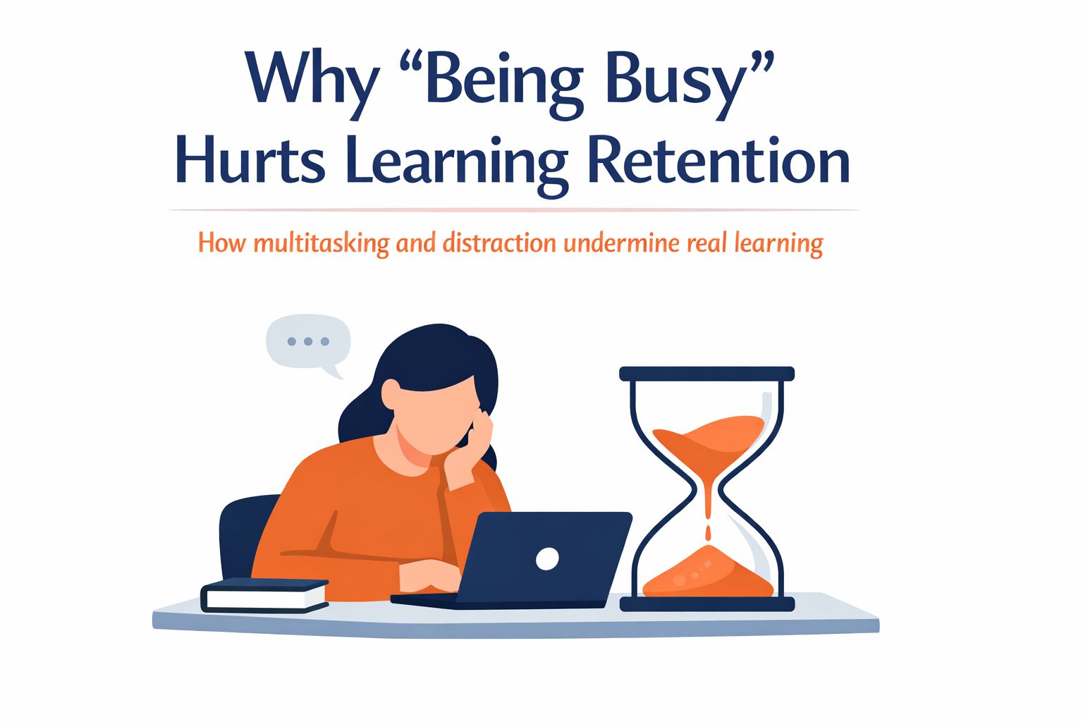 Why “Being Busy” Hurts Learning Retention 🧠