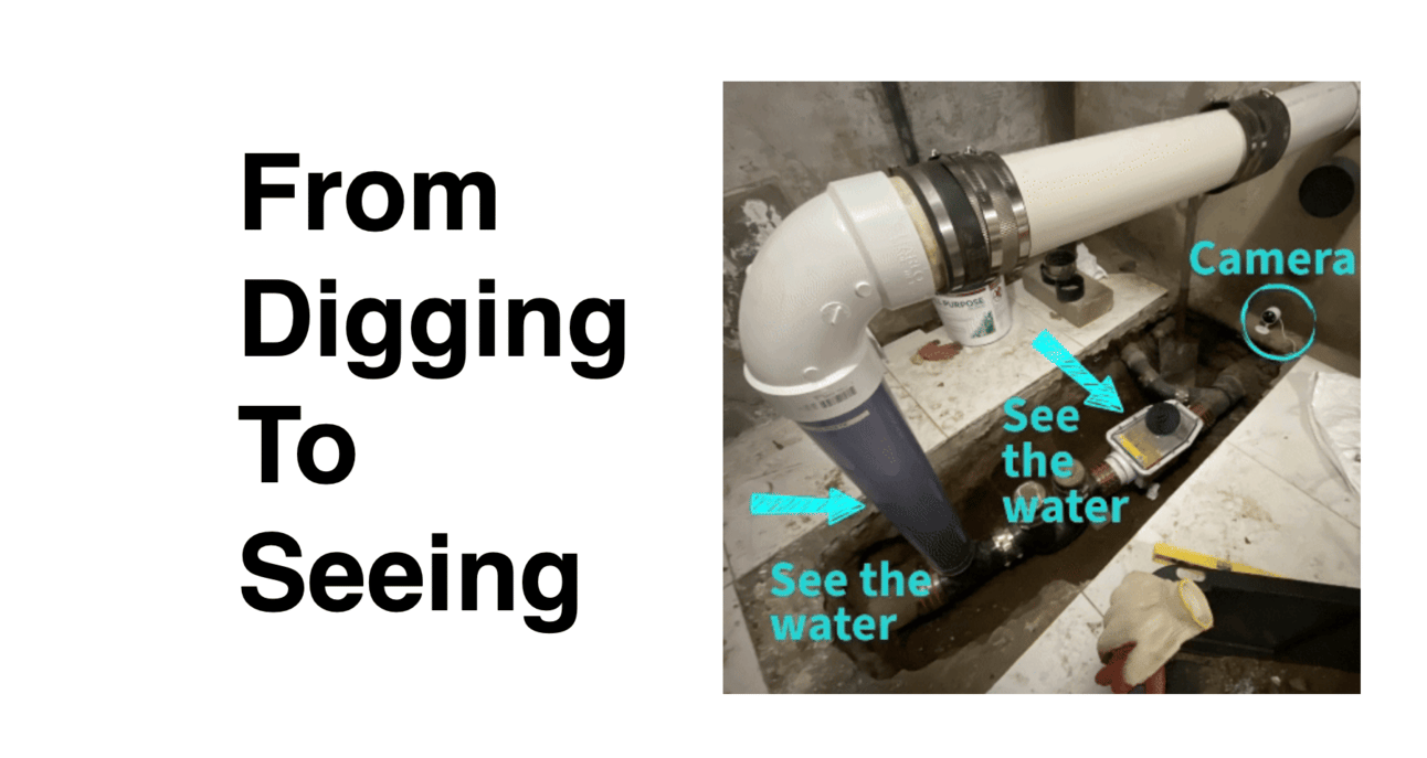 Clear Pipes To See What Happening