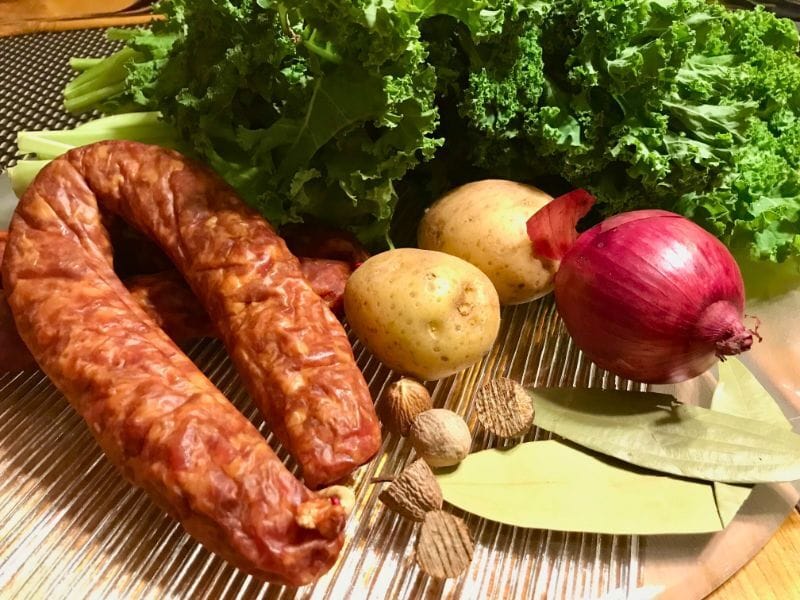 Recipe for the German comfort classic Grünkohl