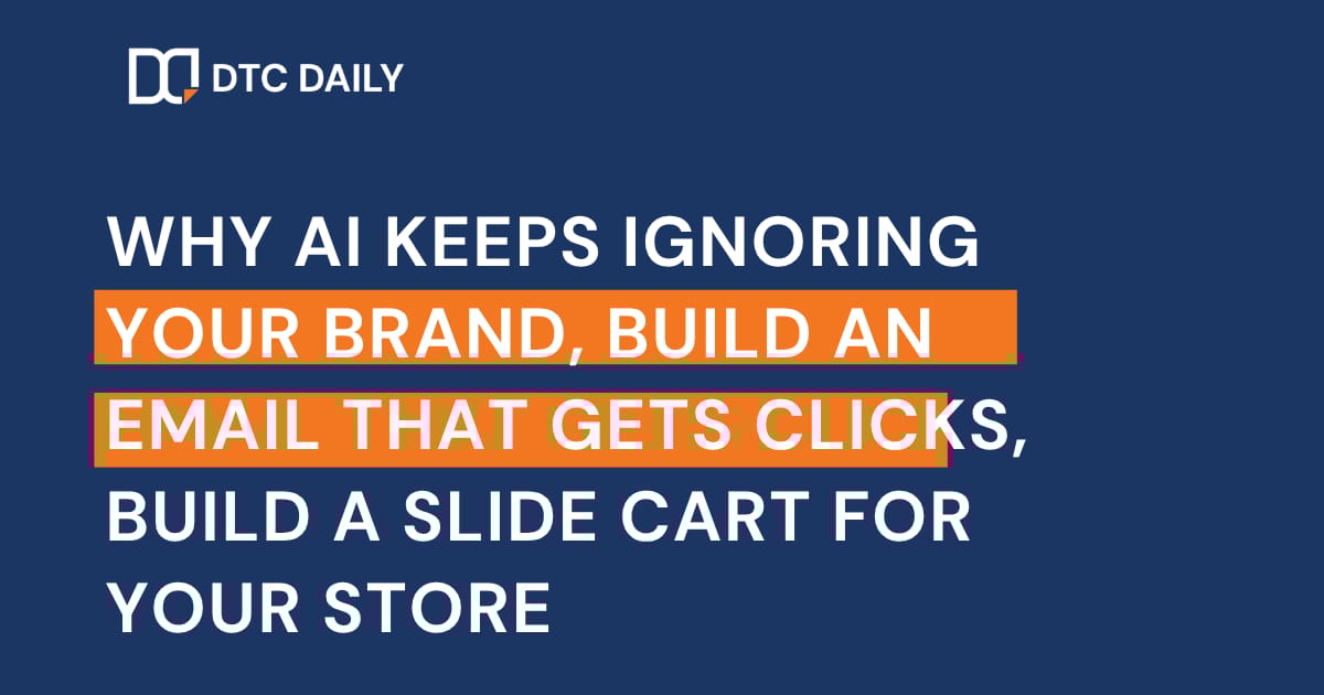 Why AI keeps ignoring your brand