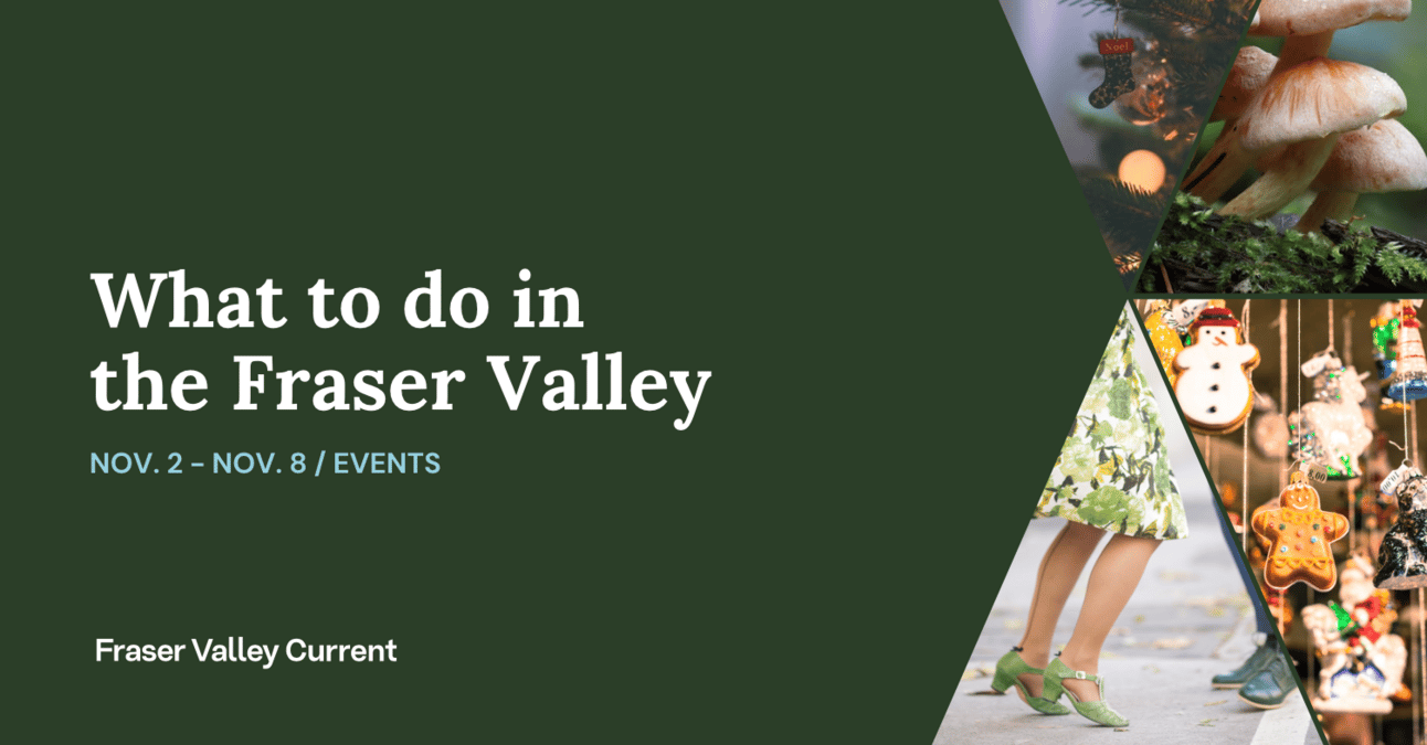 Fraser Valley Events: Nov. 2 to 8