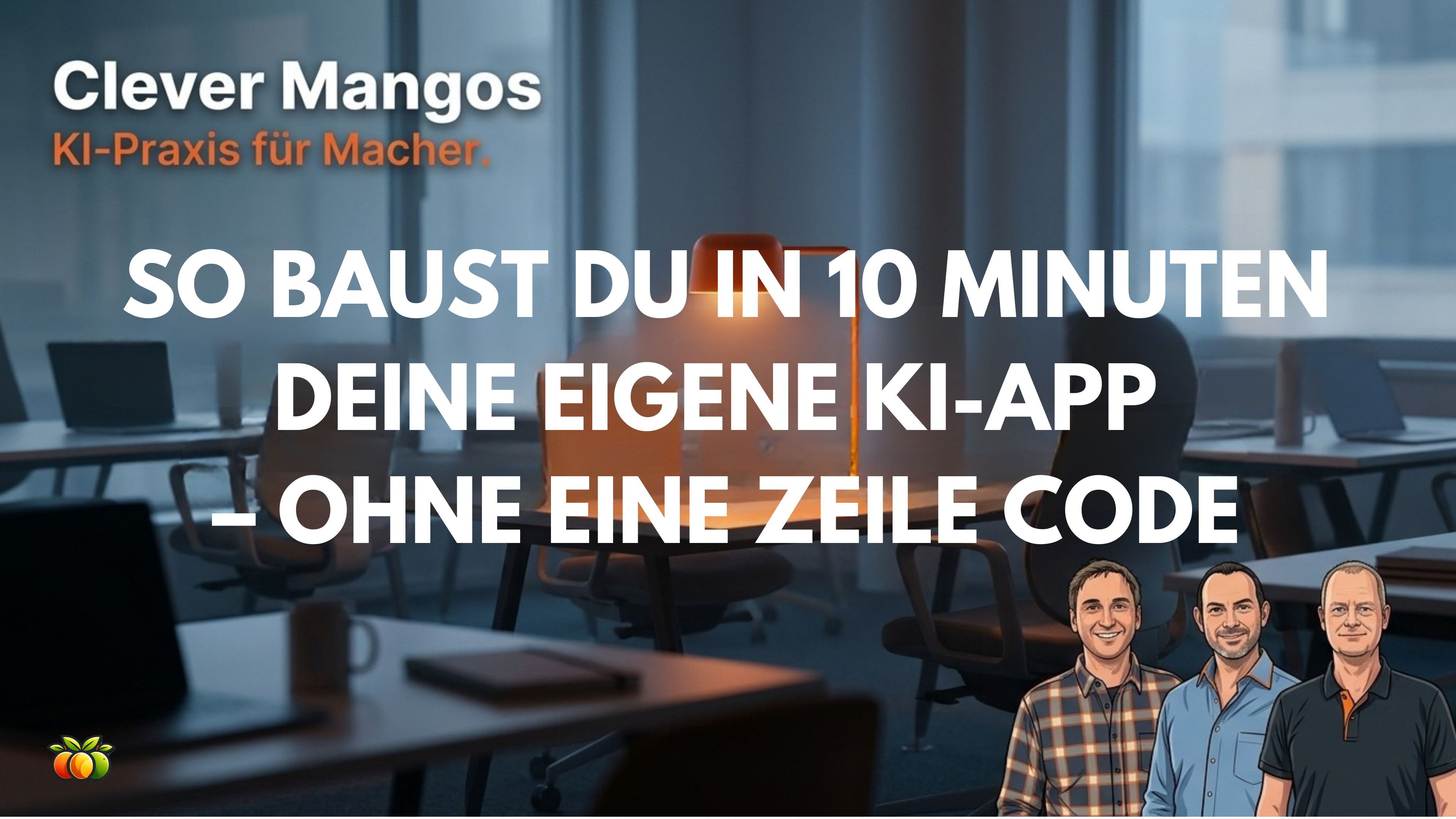 🥭 Frisch gepresst: So baust du in 10 Minuten deine eigene KI-App – ohne programmieren