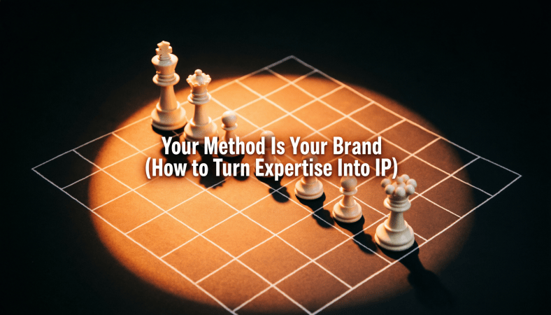 Your Method Is Your Brand (How to Turn Expertise Into IP)