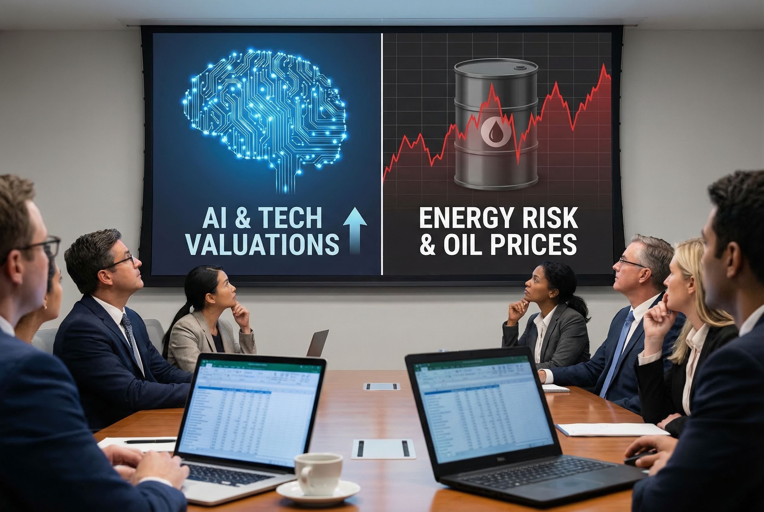 AI Meets Energy Risk — When Oil Prices Influence Tech Valuations