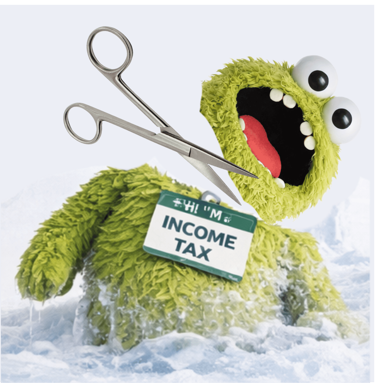 Rick Will Cut Income Tax in Half!