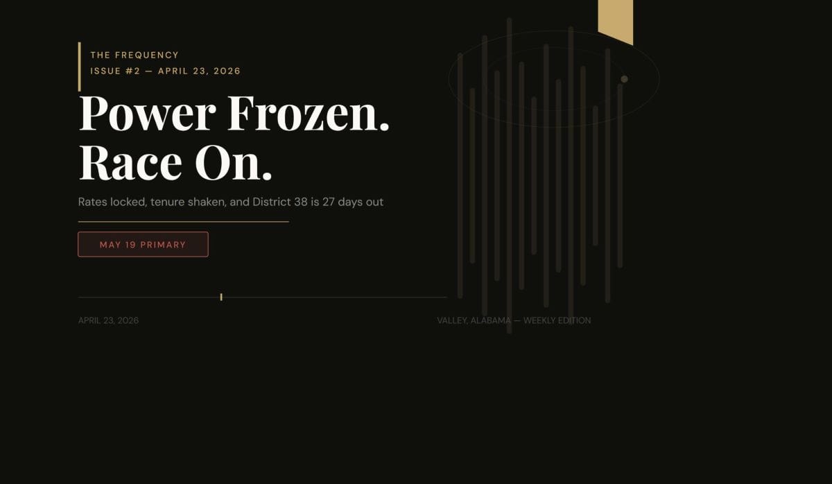 The Frequency — Issue #2: Frozen Rates. Fired Professors. The Race for 38.