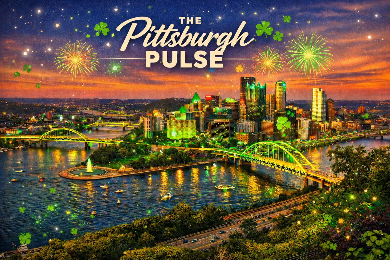 The Pittsburgh Pulse: St. Patrick's Day, the City Budget, and a Strip District Address That Ends the Parking Argument