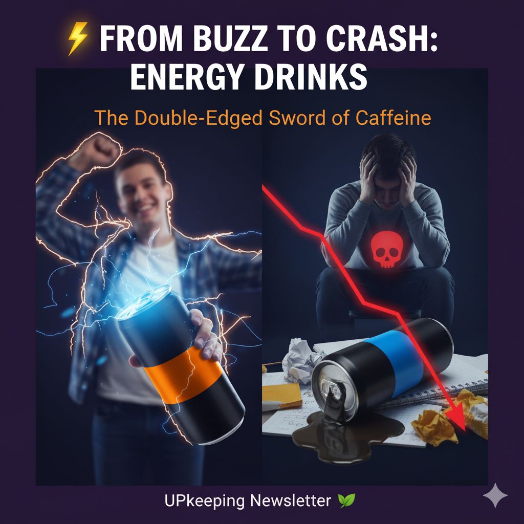 From Buzz to Crash: Energy Drinks ⚡️