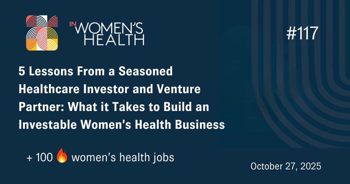🔥 Jobs in Women's Health October 27, 2025