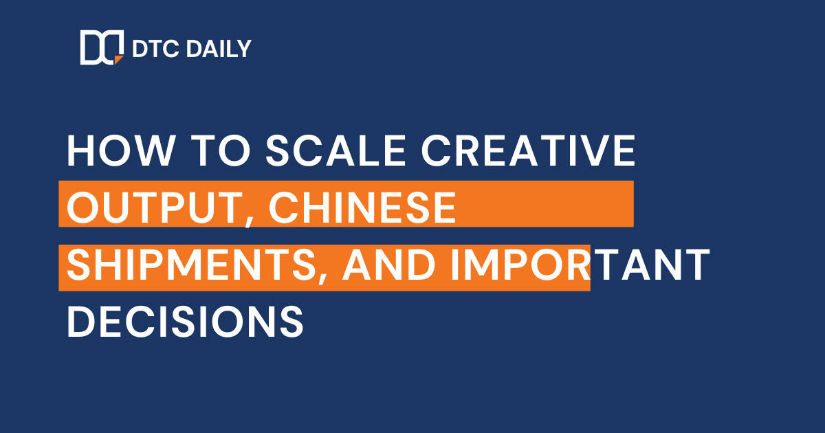 How to Scale Creative Output