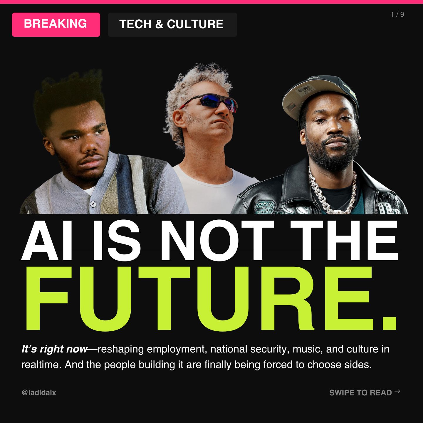 Meek Mill, Alex Karp, and Baby Keem Enter a Bar...