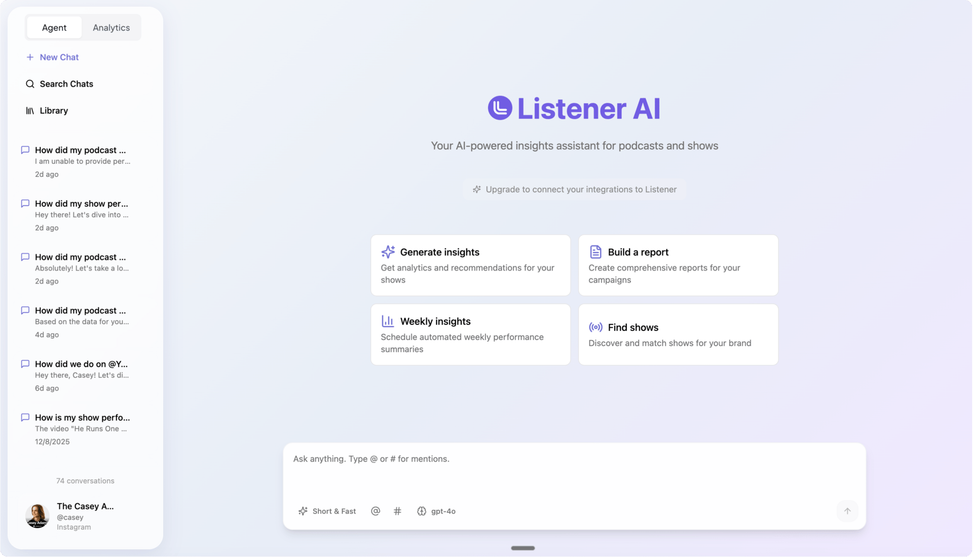Introducing Listener AI, Inventory Management, and our new site!