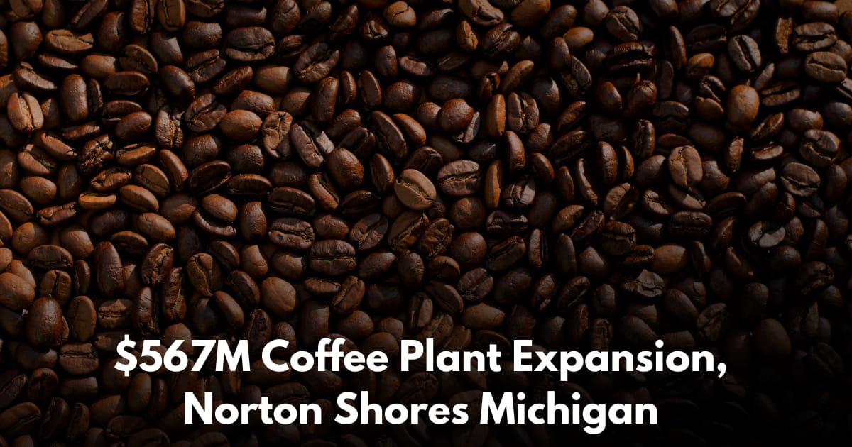 Chobani Drops $567M Expansion at La Colombe's Norton Shores Coffee Plant