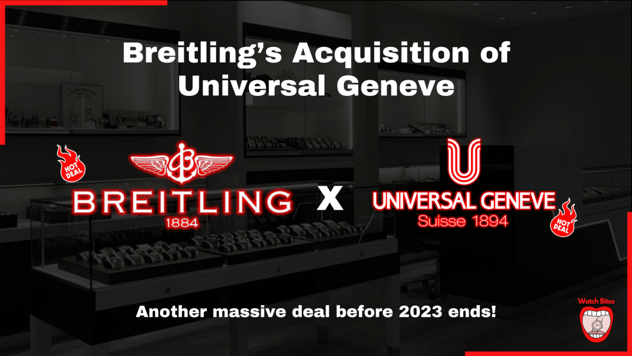 ⌚Breitling makes a BIG acquisition in Switzerland!