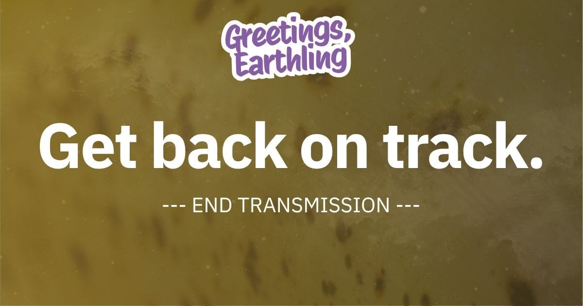 Transmission 039: Returning to orbit