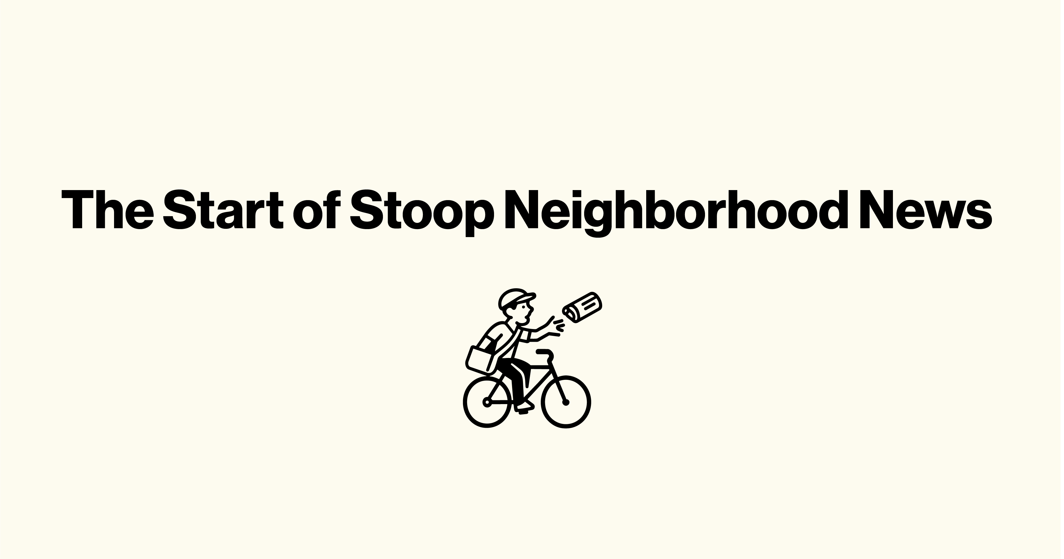 Launching Neighborhood News