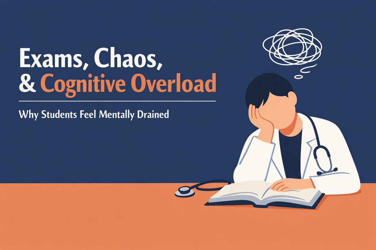 Exams, Chaos, and Cognitive Overload: Why Students Feel Mentally Drained š§