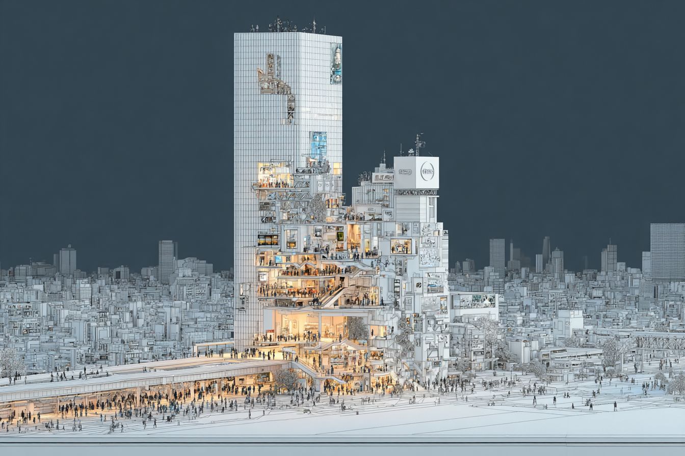 Tokyo Is Turning Transit Hubs Into Destinations.