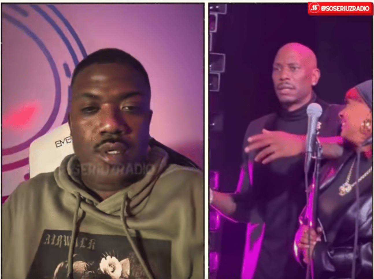 VIDEO: Ray J drags Tyrese for being "trash" in his Verzuz performance against Tank