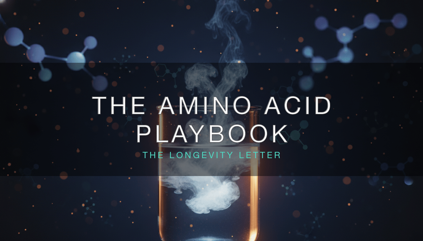 Peptides get the hype. These amino acids get the results. 