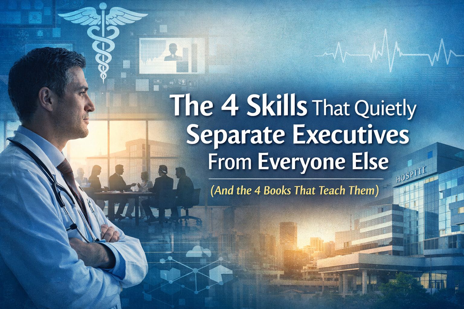 The 4 Skills That Quietly Separate Executives From Everyone Else (and the 4 Books That Teach Them)