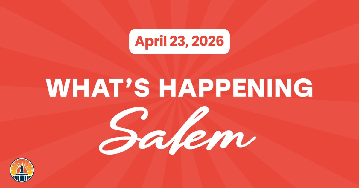 What's Happening 4/23 — 4/30