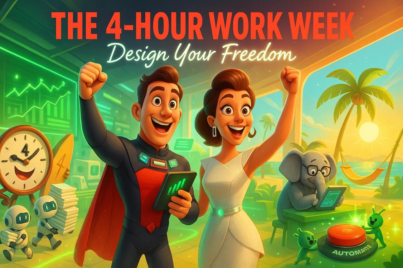 The 4-Hour work week - Tim Ferriss: Overwhelmed? These ideas will save you 30 hours/week