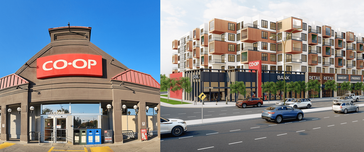 City’s first Co-Op grocery store built in 1960 is going to look very different soon