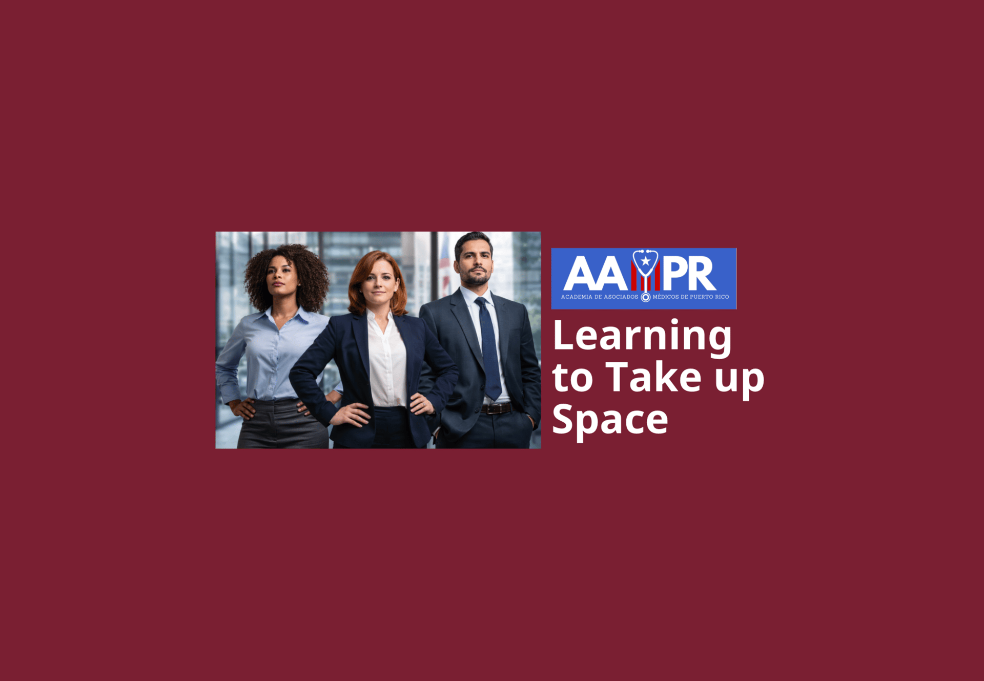 Learning to Take Up Space: A Lesson on Professional Growth