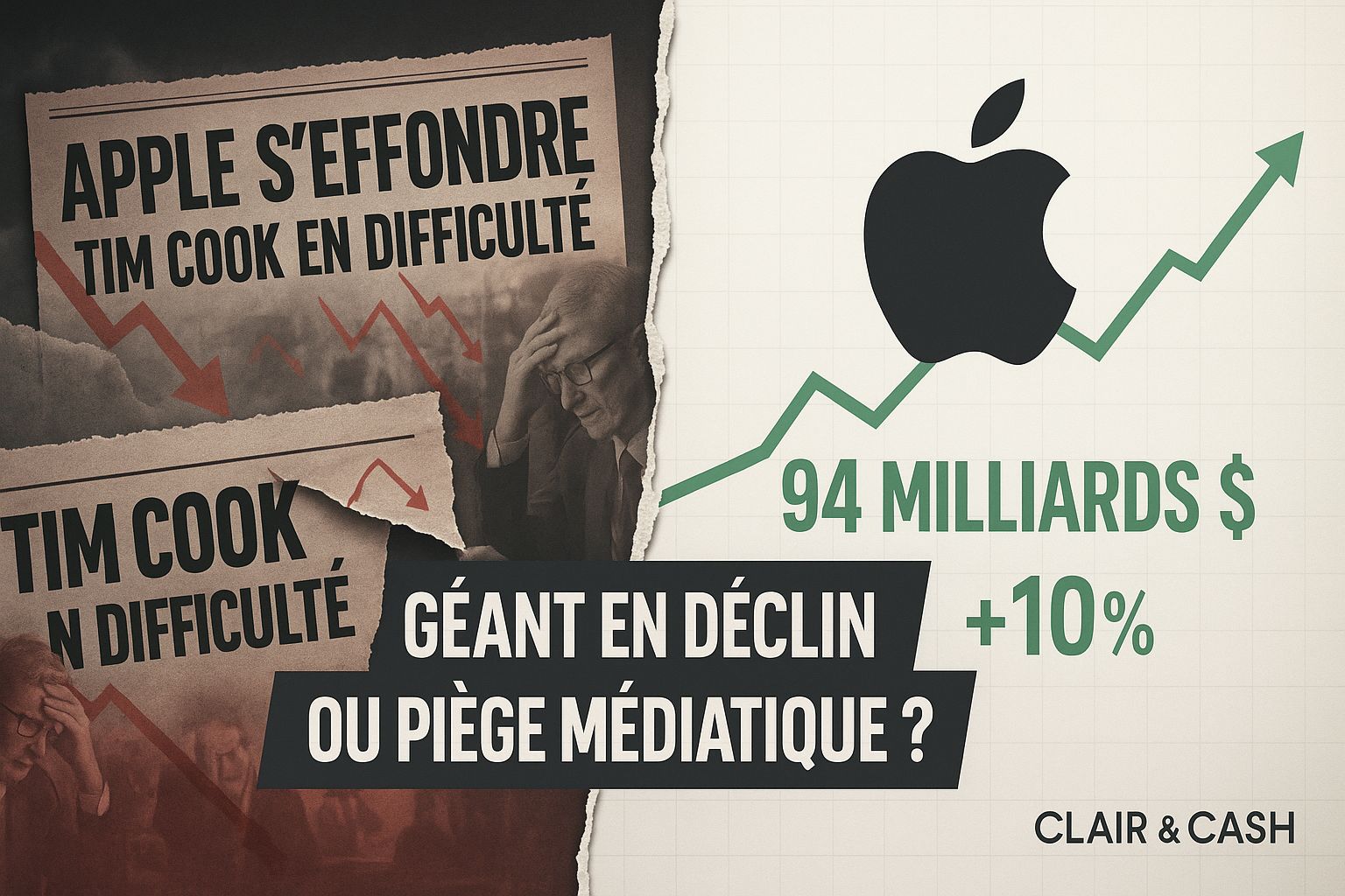 🍎 Apple : Géant en déclin ou piège à ours médiatique ? Édition #16