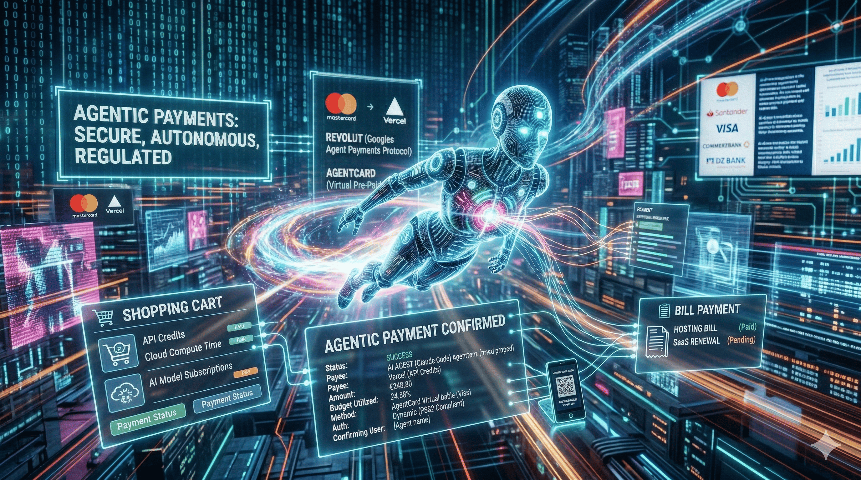 Wer zahlt hier eigentlich? KI-Agenten, virtuelle Karten und die Frage nach der Kontrolle