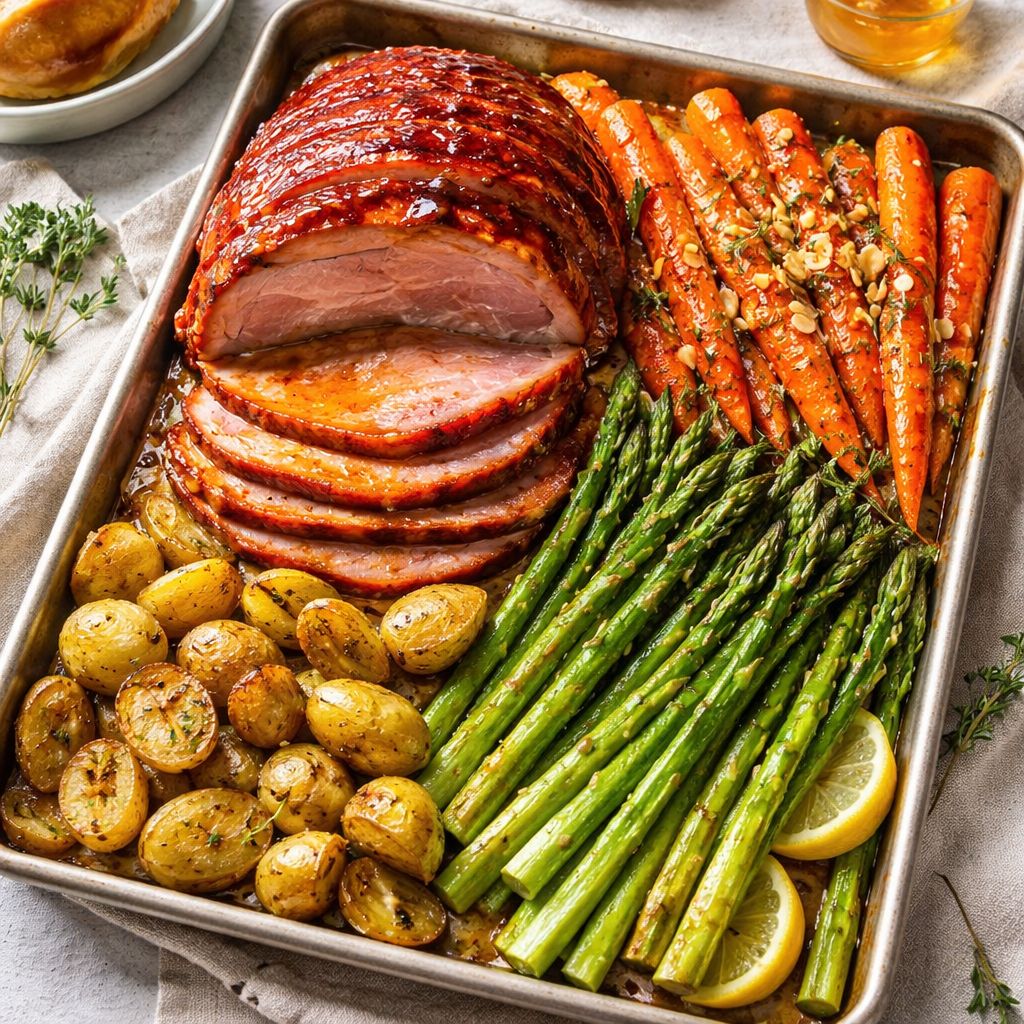 🍖 Sheet Pan Easter Dinner