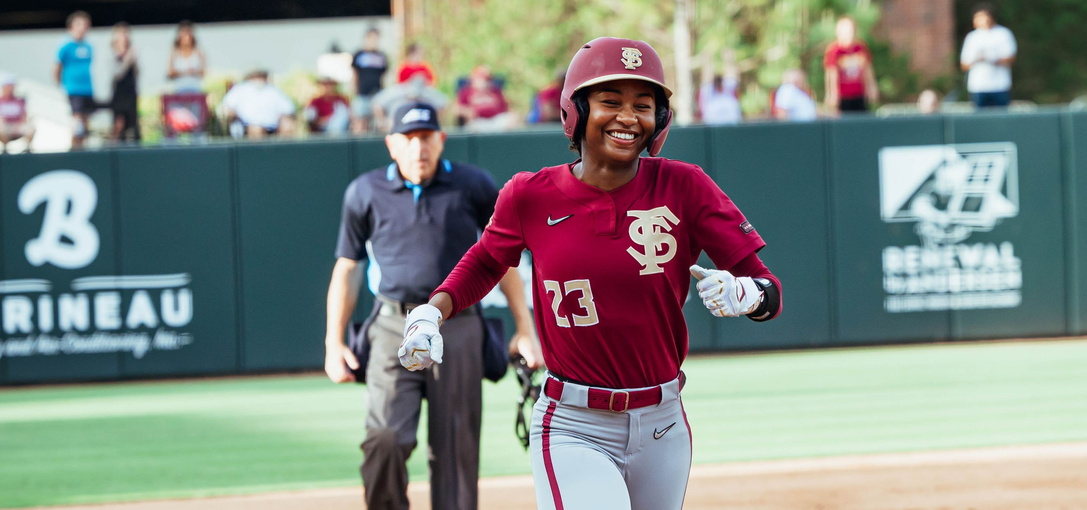 Kennedy Harp hits home run, FSU cruises to 23rd straight win