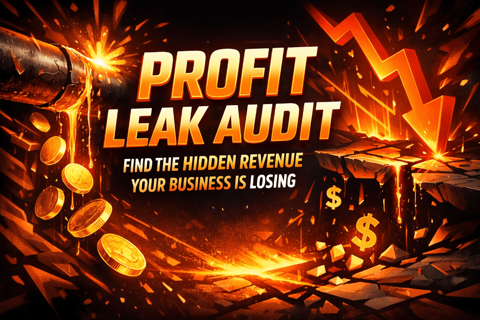 Profit Leak Audit: Find the Hidden Revenue Your Business Is Losing