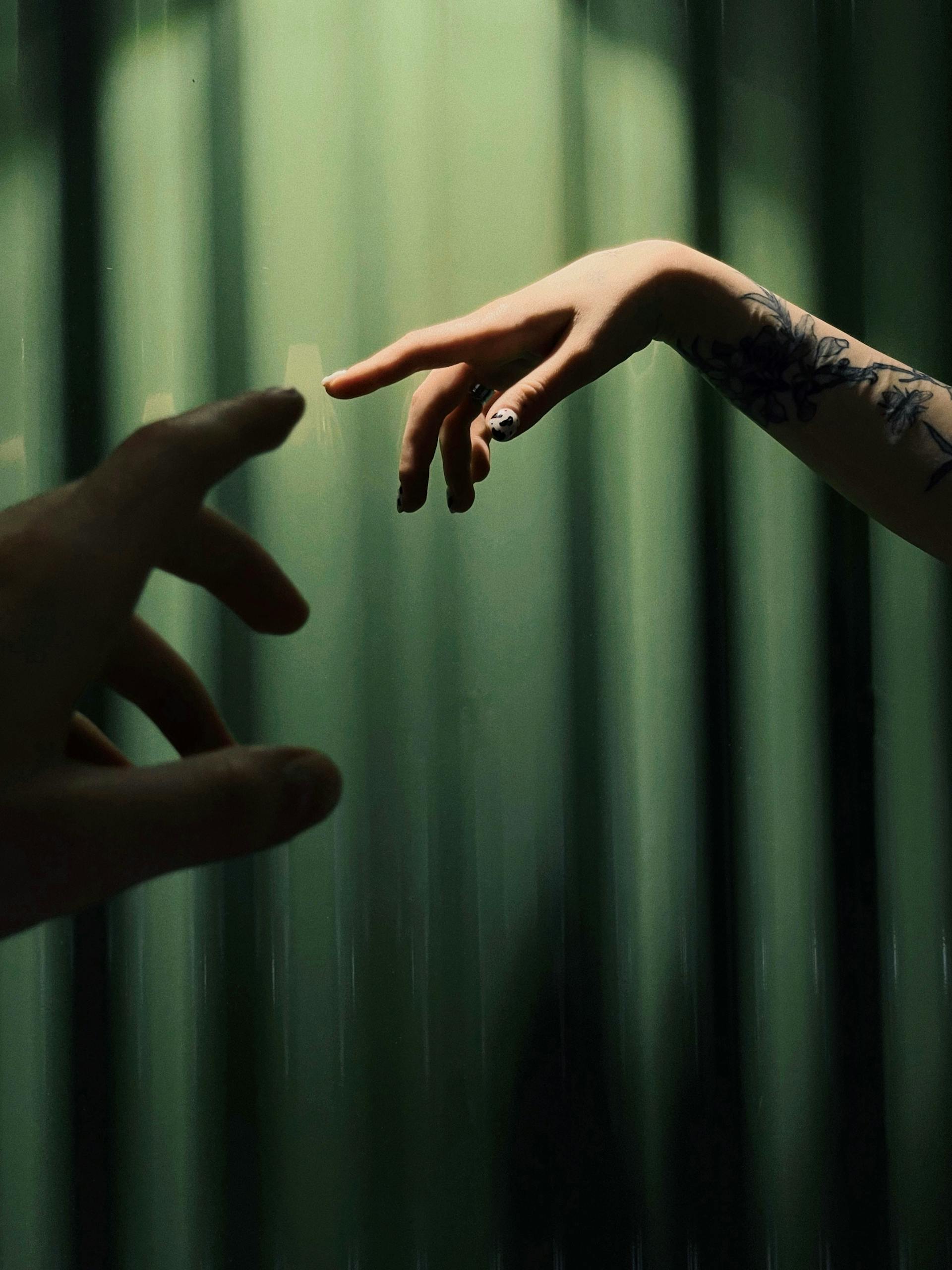 Two Fingers on the Neck