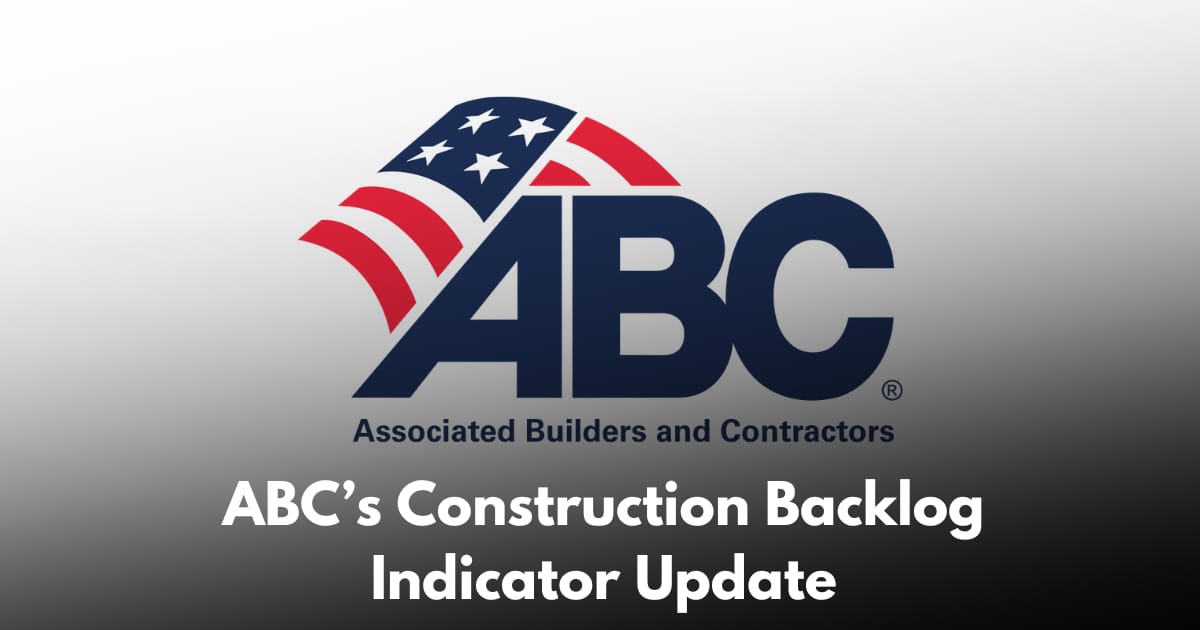 U.S. Construction Backlog Ticks Up to 8.1 Months in February