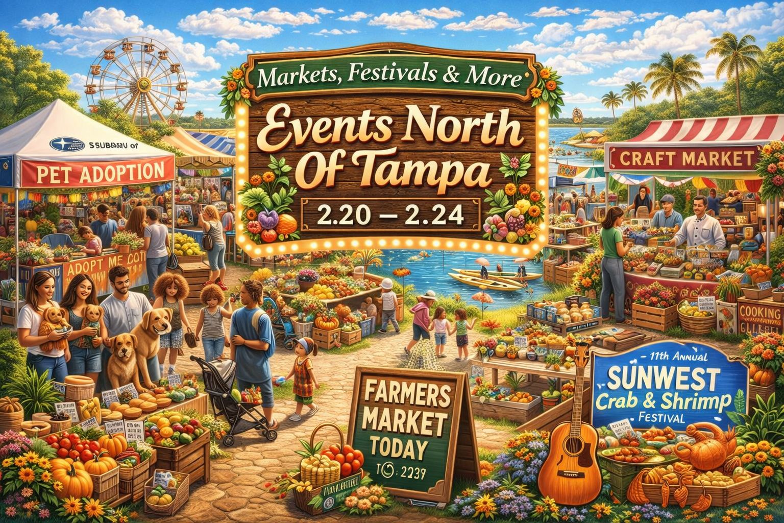 🎉 North Tampa Buzz Events 2.20.26 - 2.24.26