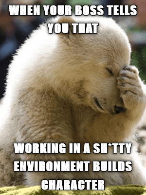 No More Shitty Workplaces