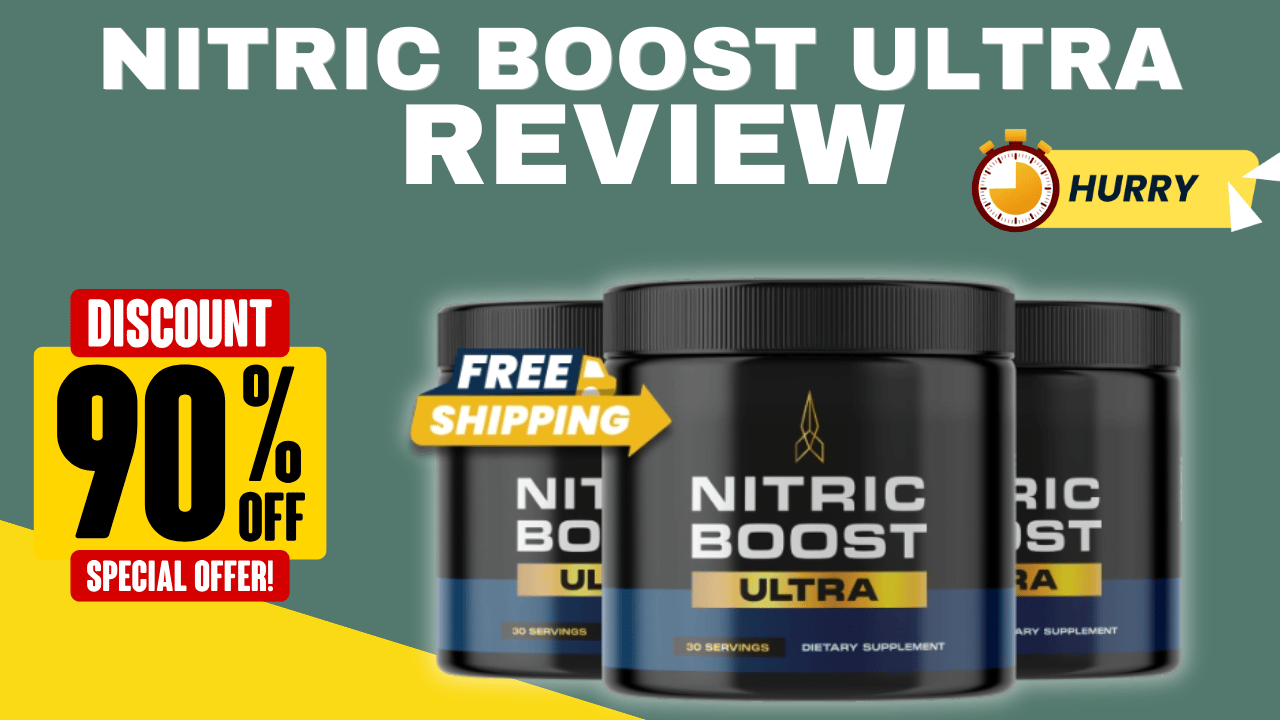 🌟 Nitric Boost Ultra: The Secret to Enhanced Performance, Stamina, and Confidence