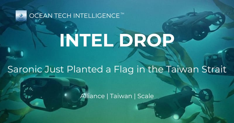 Saronic Just Planted a Flag in the Taiwan Strait